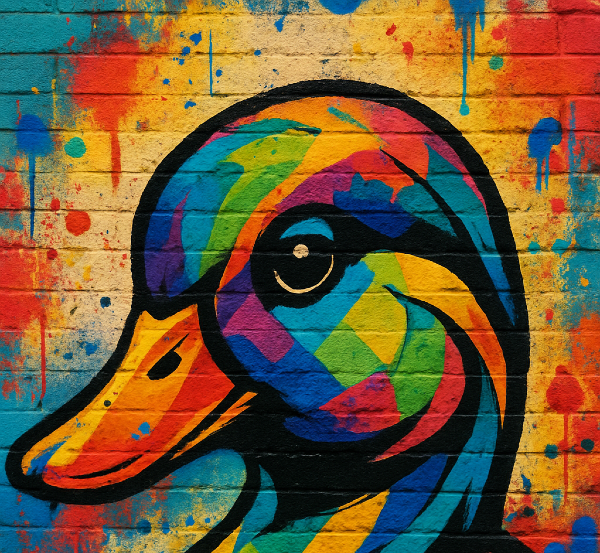 Can you make a Duck look like Edward Kobra Painted It?