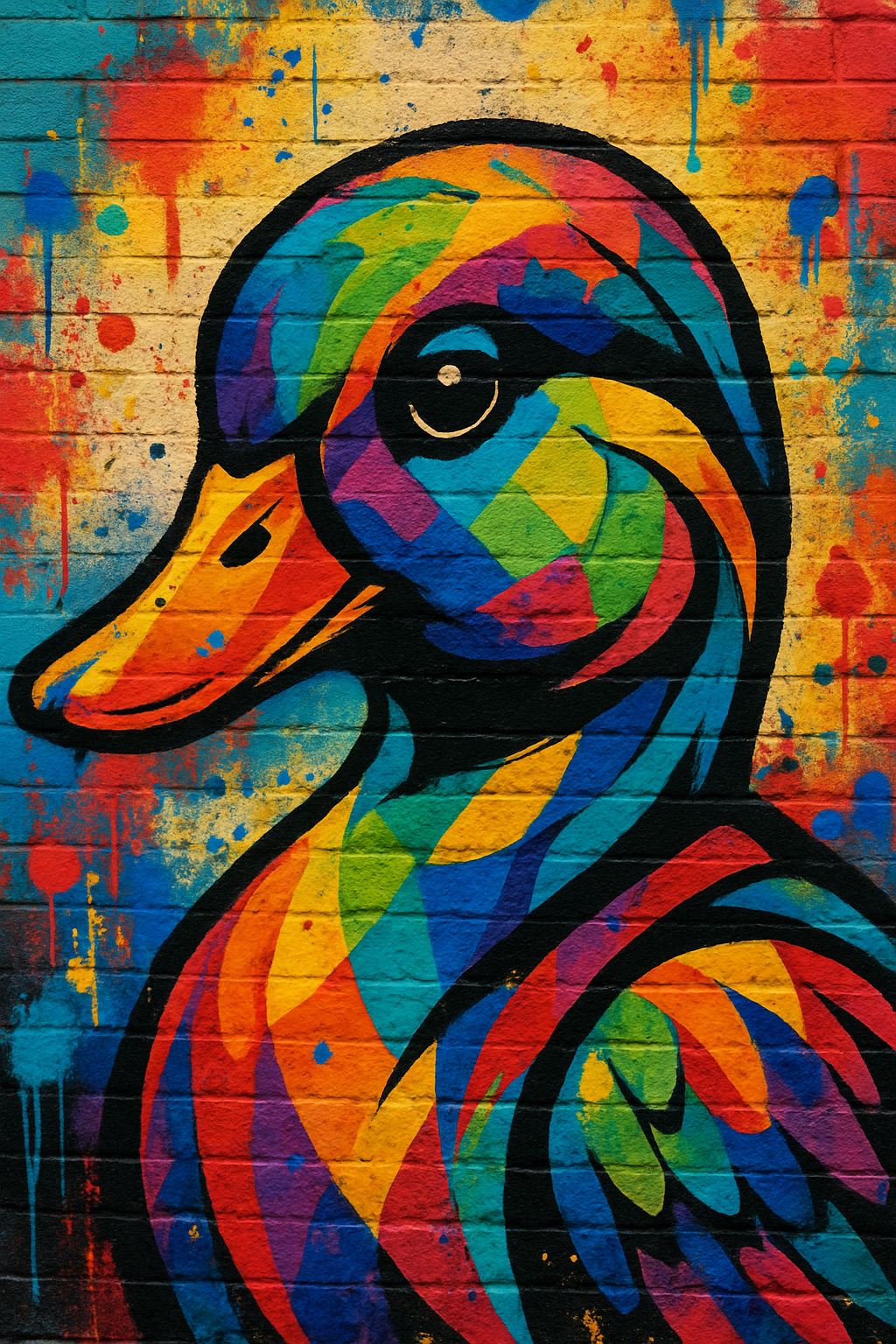 Can you make a Duck look like Edward Kobra Painted It?
